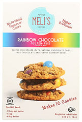 Meli’s Cookies - Rainbow Chocolate Gluten Free Cookie Mix, 16oz | Pack of 6