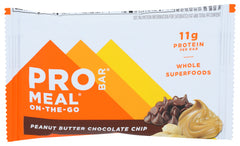 PROBAR MEAL - PEANUT BUTTER CHOCOLATE CHIP, 3 Oz | Pack of 12