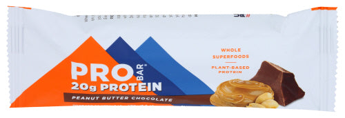 PROBAR - Base 20g Protein Bar Peanut Butter Chocolate, 2.46 Oz  | Pack of 12