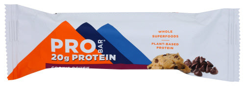 PROBAR - Base 20g Protein Bar Cookie Dough Core Bar, 2.46 Oz  | Pack of 12