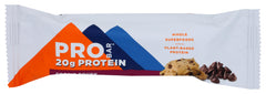 PROBAR - Base 20g Protein Bar Cookie Dough Core Bar, 2.46 Oz  | Pack of 12