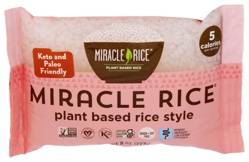 Miracle Noodle - Miracle Rice, 8 Oz | Pack of 6