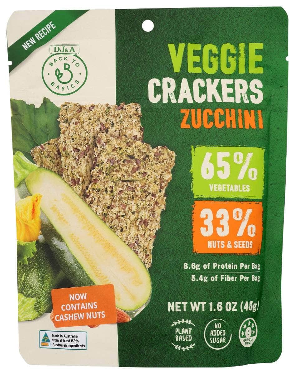 Back To Basics: Crackers Veggie Zucchini, 1.59 Oz - Pack of 12