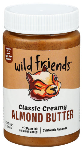 Wild Friends - Classic Almond Butter Squeeze - 16 Ounce | Pack of 6