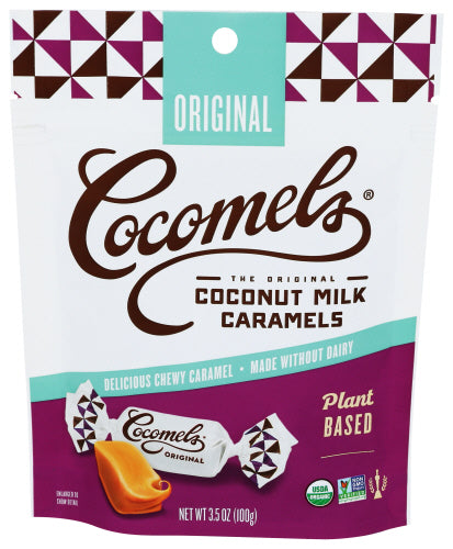 Cocomels - Coconut Milk Caramels, Original, 3.5 Ounce - Pack of 6