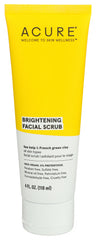 Acure - Brightening Facial Scrub, 4 Fl Oz