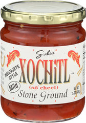 Xochitl - Stone Ground Salsa, Mild, 15 oz | Pack of 6