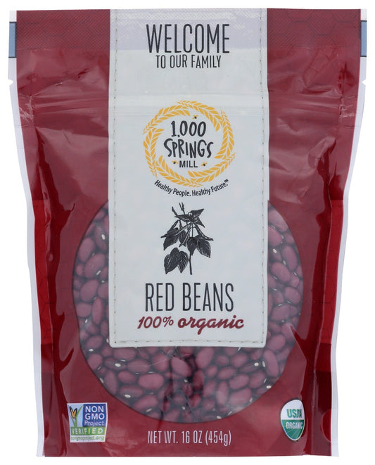 1000 Springs Mill - Beans Red, 16 OZ. | Pack of 4