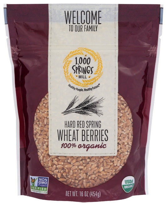 1000 Springs Mill - Red Spring Berry Wheat , 16 OZ. | Pack of 4