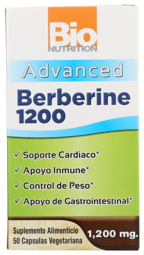 Bio Nutrition - Advanced Berberine 1200 Mg - 50 Capsules