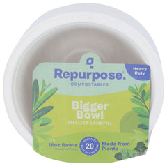 Repurpose - Bagasse Bowls - 16oz/20ct | Pack of 12