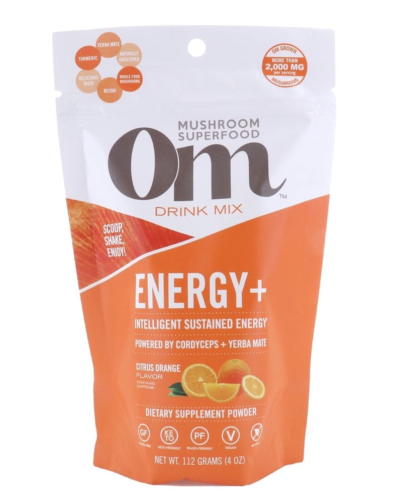 Om Mushroom Superfood - Energy+ Citrus, 4 oz