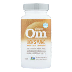 Om Mushroom Superfood - Lion's Mane Superozod Capsule 667 Mg, 90 Vegetarian Capsules