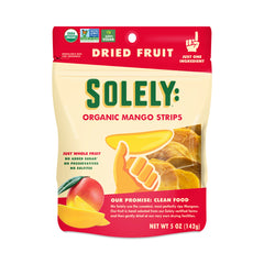 Solely - Fruit Dried Mango Organic , 5 oz | Pack of 6