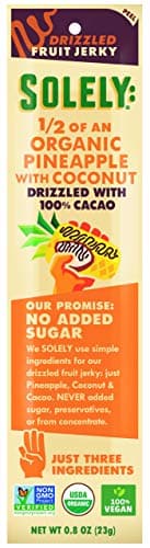 Solely Fruit Jrky Pnppl coconut Caca, 0.8 oz
 | Pack of 12