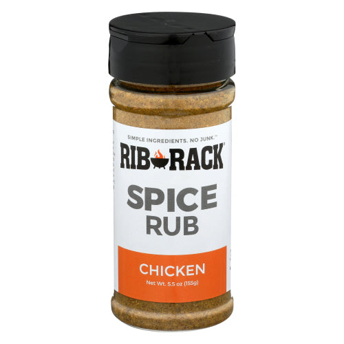 Rib Rack - Seasoning Rub Chicken,5.5 Oz | Pack of 6