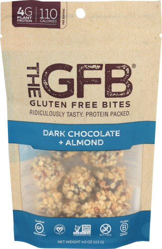 The GFB - Dark Chocolate Almond Bites, 4 Oz - Pack of 6