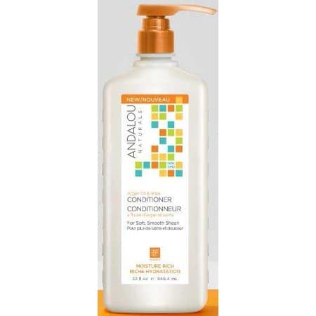 Andalou Naturals - Conditioner Argan Oil Shea, 32 oz