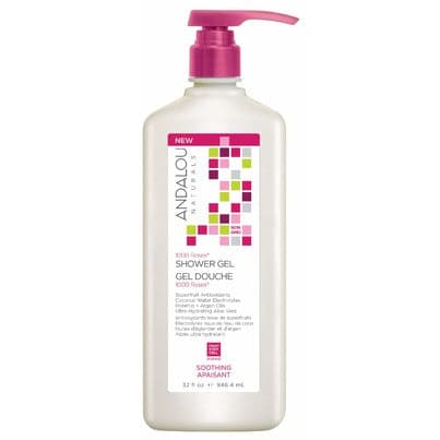 Andalou Naturals - Shower Gel 1000 Roses, 32 oz