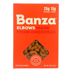 Banza Chickpea Elbow Pasta, 8 oz - Pack of 6