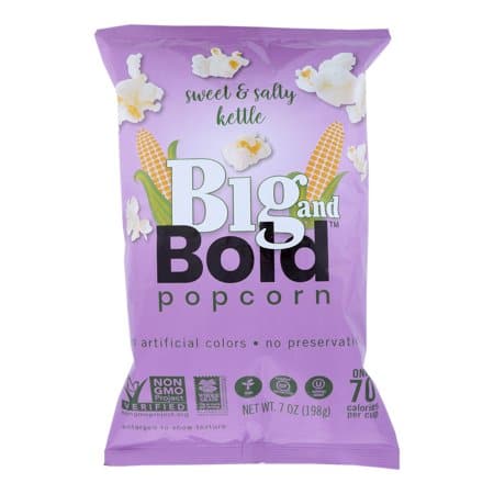 Big and Bold - Popcorn Sweet and Salty - 7 Oz
 | Pack of 6