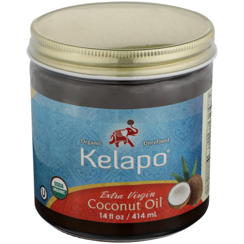 Kelapo - Organic Extra Virgin Coconut Oil, 14Oz | Pack of 6