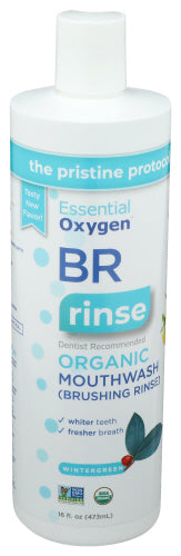 Essential Oxygen - Wintergreen Brushing Rinse, 16 Oz | Case of 12