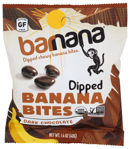 Barnana - Chewy Banana Bites Chocolate, 1.4 Oz - Pack of 12