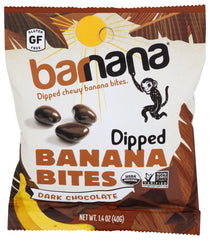 Barnana - Chewy Banana Bites Chocolate, 1.4 Oz - Pack of 12