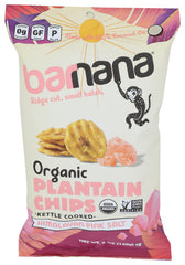 Barnana - Himalayan Pink Salt Plantain Chip, 5 Oz - Pack of 6