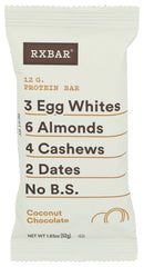 RXBAR - Coconut Chocolate Protein Bar, 1.83 oz | Pack of 12