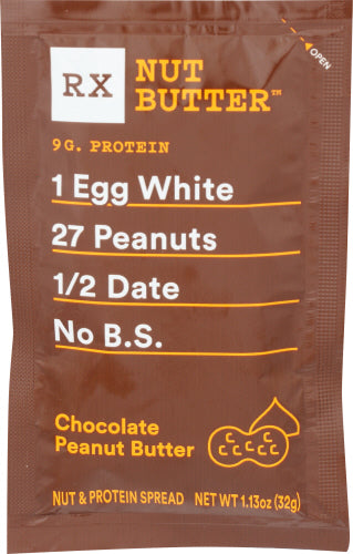 RXBAR - Nut Butter Chocolate Peanut Butter Spread, 1.13 Oz  | Pack of 10