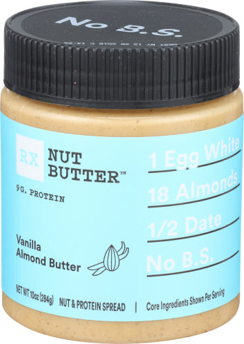 RXBAR - RX Nut Butter Vanilla Almond Butter Spread - 10oz | Pack of 6