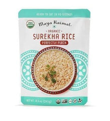 Maya Kaimal - Perfectly Plain Surekha Rice, 8.5 oz | Pack of 6