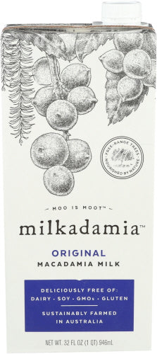 Milkadamia - Milk Macadamia Original, 32 Fl Oz | Pack of 6