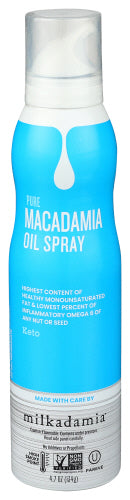 Milkadamia - Macadamia Spray Oil, 4.7 Oz | Pack of 6