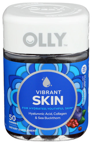 Olly - Vibrant Skin Gummy Supplements, 50 EACH