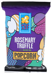 Pop Art - Gourmet Popcorn Rosemary Truffle 4 Oz | Pack of 9