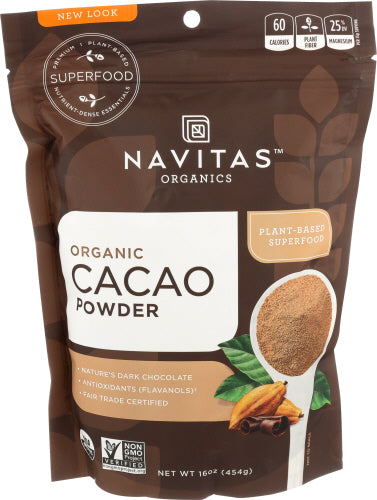 Navitas -  Organic Cacao Powder, 454G