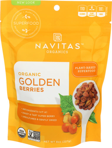 Navitas - Organic Dried Goldenberry Powder, 8  Oz