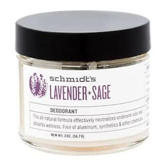 Schmidt's - Deodorant Jar - Lavender + Sage - 2 Oz