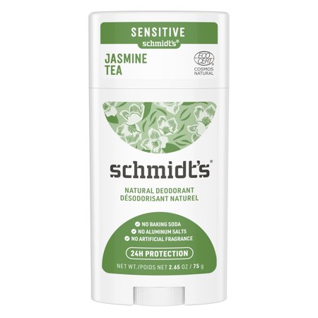 Schmidt's - Natural Sensitive Deodorant Stick Jasmine Tea, 2.65 Oz