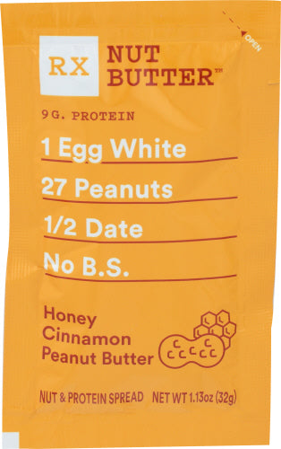 RXBAR - Honey Cinnamon Peanut Butter Spread - 1.13oz | Pack of 10