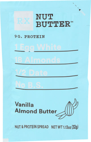 RXBAR - Vanilla Almond Butter Spread - 1.13ozz | Pack of 10