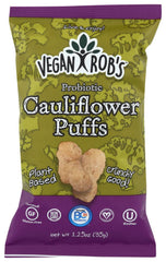 Vegan Rob's Probiotic Cauliflower Puffs, 1.25 oz
 | Pack of 24