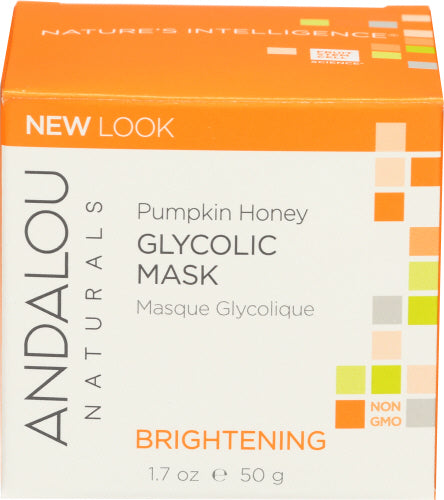 Andalou Naturals - Brightening Pumpkin Honey Glycolic Mask, 53ml