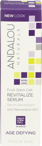 Andalou Naturals - Age Defying Fruit Stem Cell Revitalise Serum, 32mL