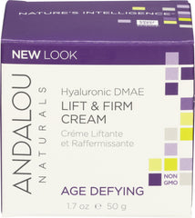 Andalou Naturals - Age Defying Hyaluronic DMAE Lift & Firm Cream, 1.7 Oz