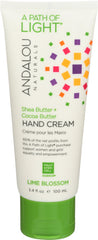 Andalou Naturals - Lime Blossom Hand Cream, 3.4oz