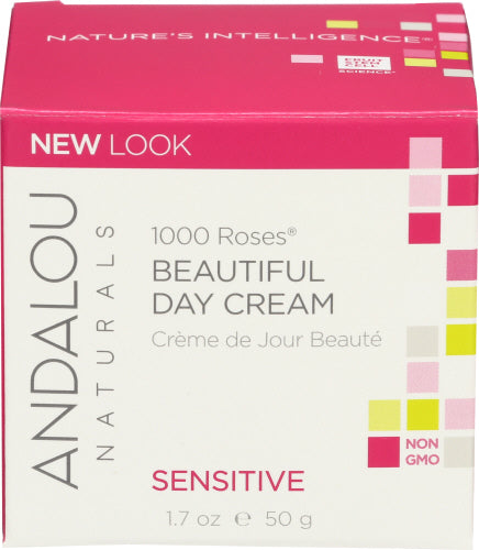 Andalou Naturals - 1000 Roses Beautiful Day Cream, 1.7 Oz